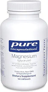 Pure Encapsulations Magnesium (Glycinate), 90 Capsules