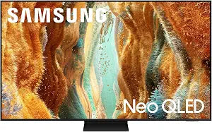 Samsung 65-Inch Class Neo QLED QN70F 4K Mini LED Smart TV (2025 Model) NQ4 AI Gen2 Processor, Quantum Matrix Technology Slim, Motion Xcelerator 144Hz, Samsung Vision AI, Alexa Built-in
