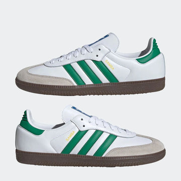 Adidas Samba OG – White / Green / Gum