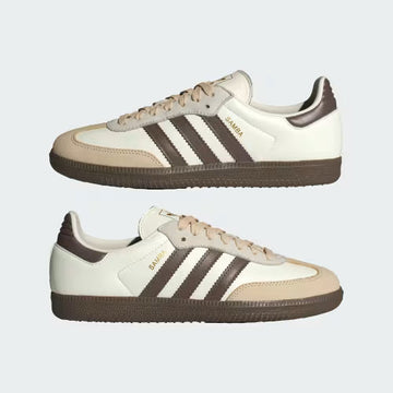 The Adidas Samba OG Cream/Brown